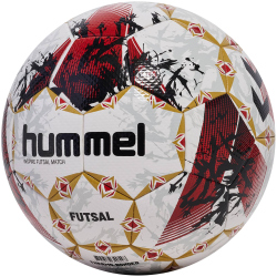 hummel hmlINSPIRE Match Futsal 3873 - maroon/white/gold 4