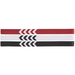 3er Pack hummel Haarbänder 9475 - white/black/true red