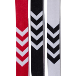 3er Pack hummel Haarbänder 9475 - white/black/true red