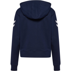 hummel hmlGO 2.0 Chevron Zip Hoodie Damen 7026 - marine XS
