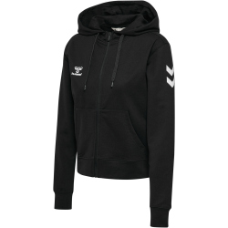 hummel hmlGO 2.0 Chevron Zip Hoodie Damen 2001 - black XS