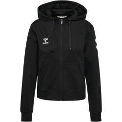 hummel hmlGO 2.0 Chevron Zip Hoodie Damen 2001 - black XS