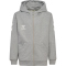 hummel hmlGO 2.0 Chevron Zip Hoodie Kinder 2006 - grey melange 116