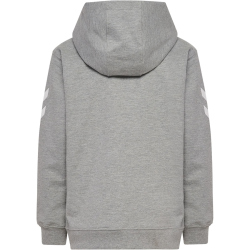 hummel hmlGO 2.0 Chevron Zip Hoodie Kinder 2006 - grey melange 128