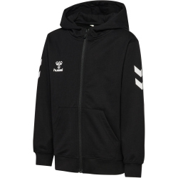 hummel hmlGO 2.0 Chevron Zip Hoodie Kinder 2001 - black 128