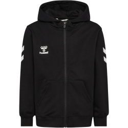 hummel hmlGO 2.0 Chevron Zip Hoodie Kinder 2001 - black 128