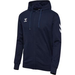 hummel hmlGO 2.0 Chevron Zip Hoodie Herren 7026 - marine S