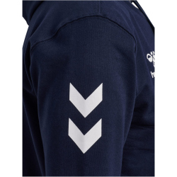 hummel hmlGO 2.0 Chevron Zip Hoodie Herren 7026 - marine S