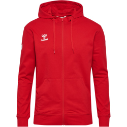 hummel hmlGO 2.0 Chevron Zip Hoodie Herren 3062 - true red S