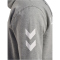 hummel hmlGO 2.0 Chevron Zip Hoodie Herren 2006 - grey melange S