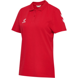 hummel hmlGO 2.0 Chevron Poloshirt Damen 3062 - true red XS