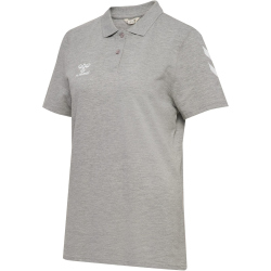 hummel hmlGO 2.0 Chevron Poloshirt Damen 2006 - grey melange M