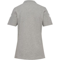 hummel hmlGO 2.0 Chevron Poloshirt Damen 2006 - grey melange M