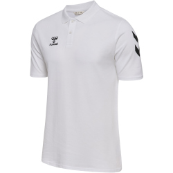 hummel hmlGO 2.0 Chevron Poloshirt Herren 9001 - white XS