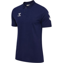 hummel hmlGO 2.0 Chevron Poloshirt Herren 7026 - marine XS