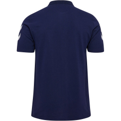 hummel hmlGO 2.0 Chevron Poloshirt Herren 7026 - marine XS