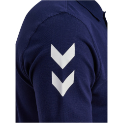 hummel hmlGO 2.0 Chevron Poloshirt Herren 7026 - marine XS