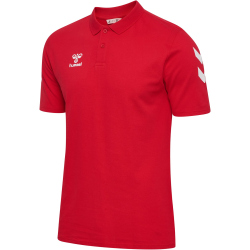 hummel hmlGO 2.0 Chevron Poloshirt Herren 3062 - true red XS