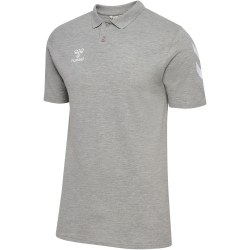 hummel hmlGO 2.0 Chevron Poloshirt Herren 2006 - grey melange S