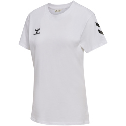 hummel hmlGO 2.0 Chevron T-Shirt Damen 9001 - white XS