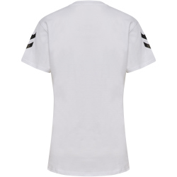 hummel hmlGO 2.0 Chevron T-Shirt Damen 9001 - white XS