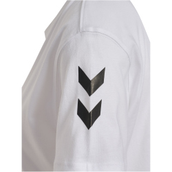 hummel hmlGO 2.0 Chevron T-Shirt Damen 9001 - white XS