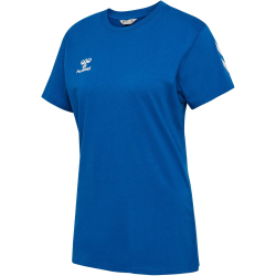 hummel hmlGO 2.0 Chevron T-Shirt Damen 7045 - true blue XS