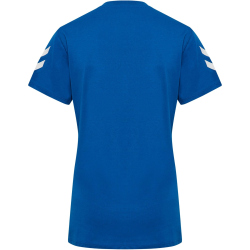 hummel hmlGO 2.0 Chevron T-Shirt Damen 7045 - true blue XS