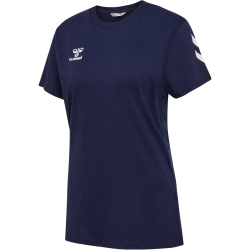 hummel hmlGO 2.0 Chevron T-Shirt Damen 7026 - marine XS