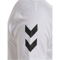 hummel hmlGO 2.0 Chevron T-Shirt Herren 9001 - white XS
