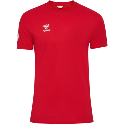 hummel hmlGO 2.0 Chevron T-Shirt Herren 3062 - true red XS