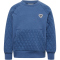hummel hmlMINI Loose Quilt Sweatshirt Kinder 7379 - dutch blue 62
