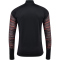 hummel hmlBLAZE Pro 1/2-Zip langarm Trainingsshirt 2442 - black/orange S