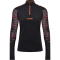 hummel hmlBLAZE Pro 1/2-Zip langarm Trainingsshirt 2442 - black/orange S