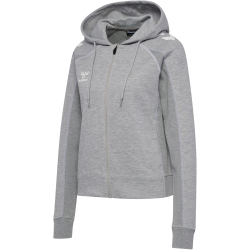 hummel hmlMOVE 2.0 Zip Hoodie Damen 2006 - grey melange XS