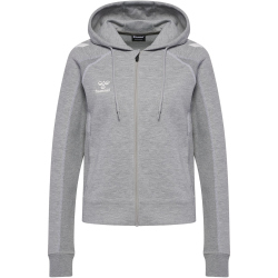 hummel hmlMOVE 2.0 Zip Hoodie Damen 2006 - grey melange XS