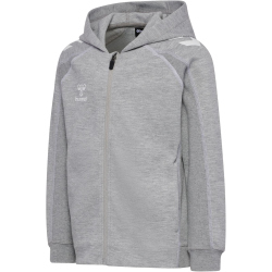 hummel hmlMOVE 2.0 Zip Hoodie Kinder 2006 - grey melange 116