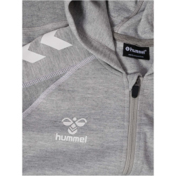 hummel hmlMOVE 2.0 Zip Hoodie Kinder 2006 - grey melange 116