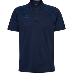 hummel hmlMOVE 2.0 Poloshirt Herren 7026 - marine XS