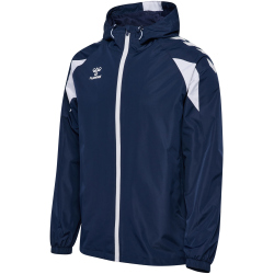 hummel hmlCORE 2.0 Allwetterjacke 7929 - marine/white S