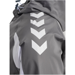 hummel hmlCORE 2.0 Allwetterjacke 1299 - steel gray/white S