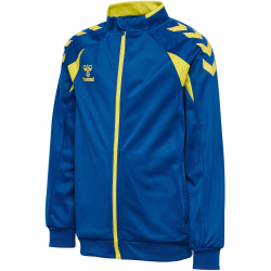hummel hmlCORE 2.0 Trainingsjacke Kinder 8606 - true blue/blazing yellow 140