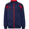 hummel hmlCORE 2.0 Trainingsjacke Kinder 7276 - marine/true red 116