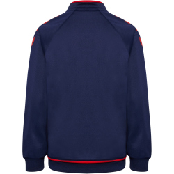 hummel hmlCORE 2.0 Trainingsjacke Kinder 7276 - marine/true red 140