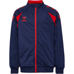 hummel hmlCORE 2.0 Trainingsjacke Kinder 7276 - marine/true red 140