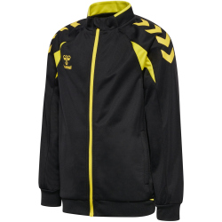 hummel hmlCORE 2.0 Trainingsjacke Kinder 5138 - black/blazing yellow 116