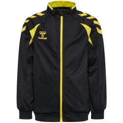 hummel hmlCORE 2.0 Trainingsjacke Kinder 5138 - black/blazing yellow 116