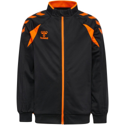 hummel hmlCORE 2.0 Trainingsjacke Kinder 2461 - black/orange tiger 140