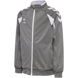 hummel hmlCORE 2.0 Trainingsjacke Kinder 1299 - steel gray/white 140