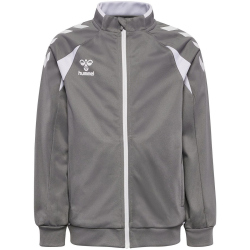 hummel hmlCORE 2.0 Trainingsjacke Kinder 1299 - steel gray/white 140